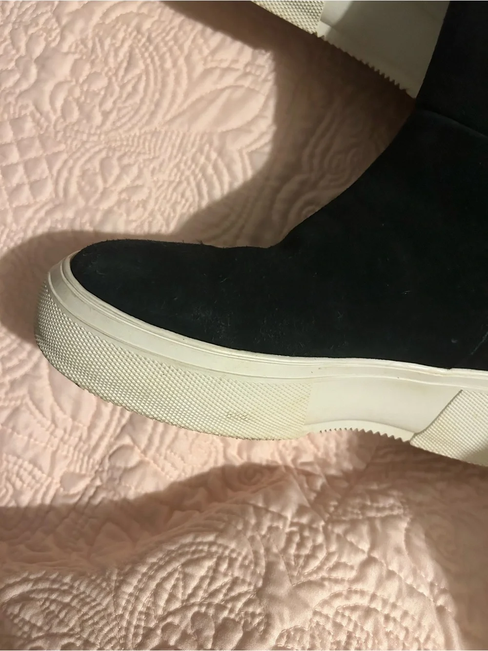 J/SLIDES black suede